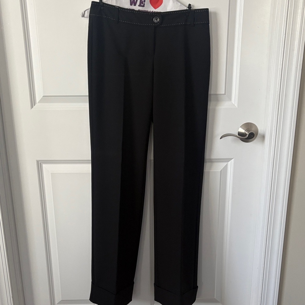 White House Black Market Black Trousers